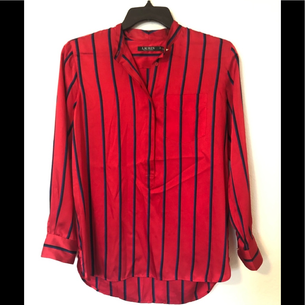 Ralph Lauren satin top